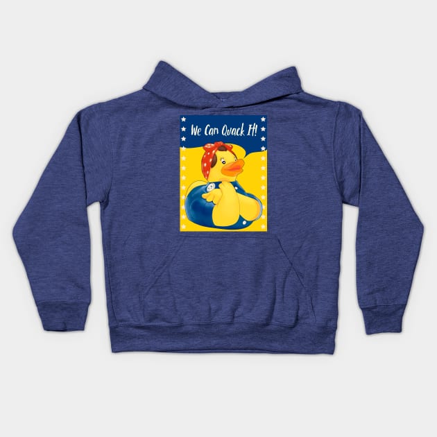 We can quack it ! Kids Hoodie by Mimie20